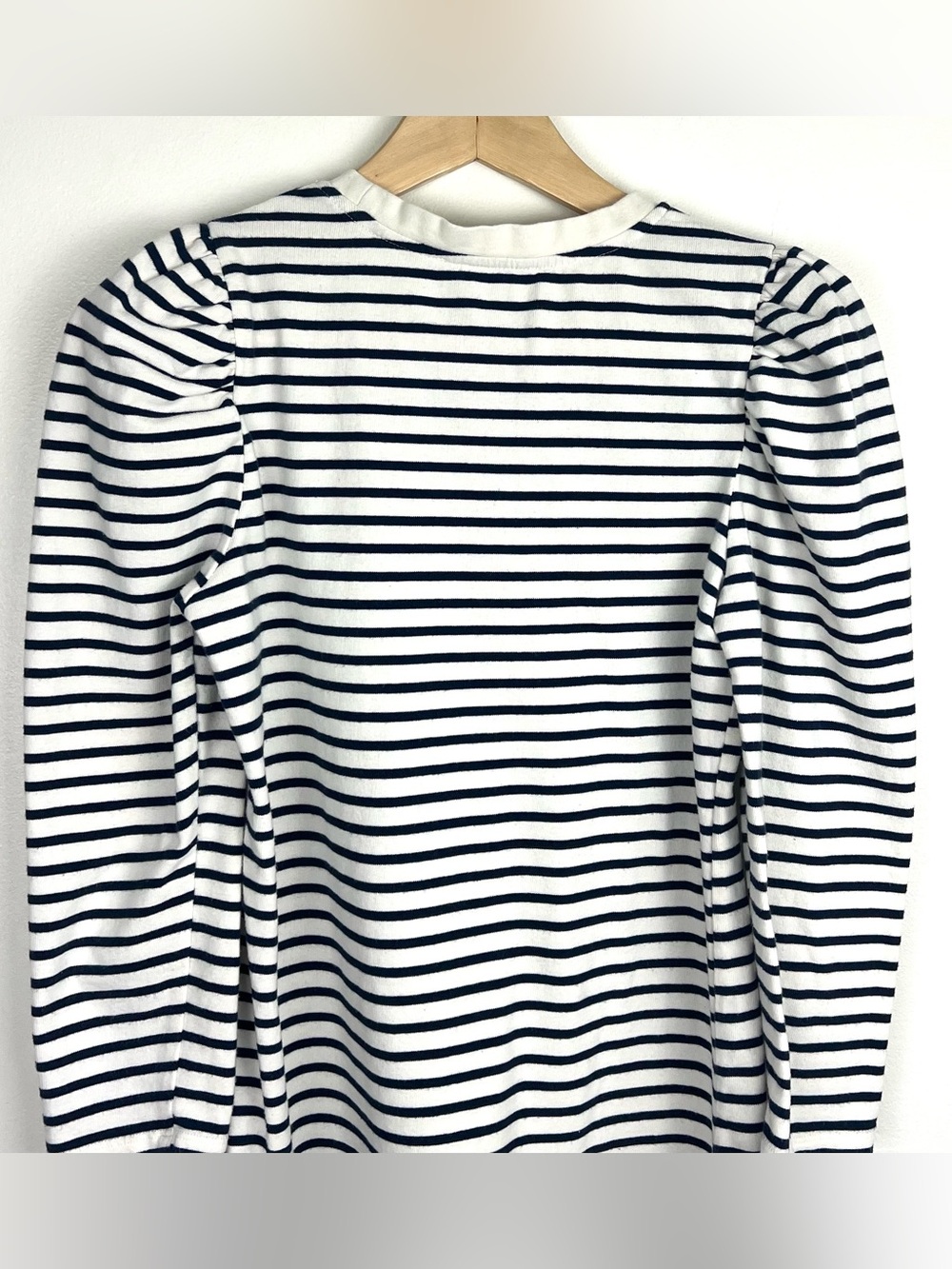Tuckernuck Pomander Place Navy Striped Vesty Long Sleeve Crewneck - Picture 8 of 12